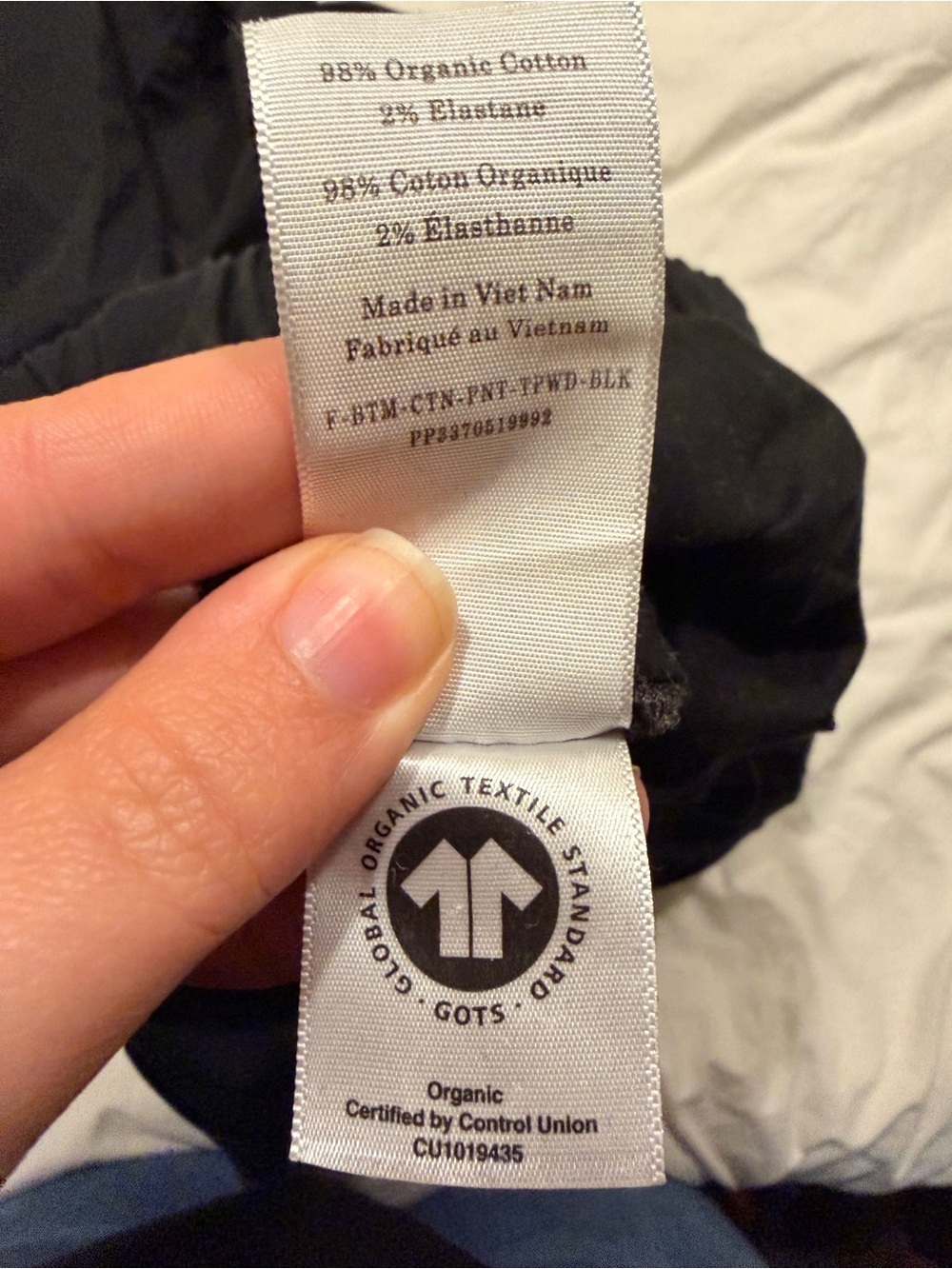 Everlane Wide Leg Pants in Black - Picture 4 of 7
